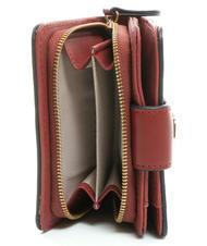 TWINSET T OVAL Cartera peque&ntilde;a con cremallera alrededor rojo fuego - Carteras Mujer - 4