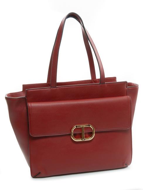 MADAME Bolso shopping con bandoleraq rojo fuego - Bolsos Mujer