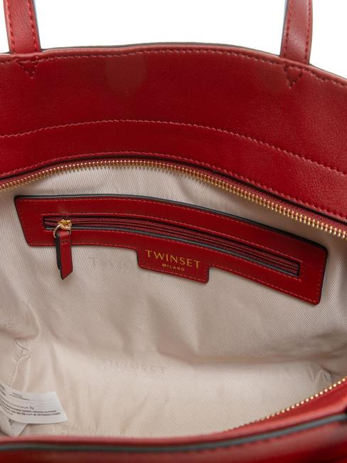 MADAME Bolso shopping con bandoleraq rojo fuego - Bolsos Mujer