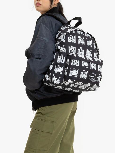 PADDED DAY PAK'R DISNEY x 100 mochila para port&aacute;til de 14" caras de mickey - Mochilas Escuela & Tiempo Libre