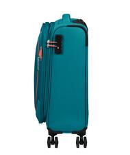 AMERICAN TOURISTER PULSONIC Equipaje de mano inteligente ampliable verde azulado de piedra - Equipaje de mano - 4