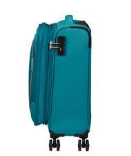 AMERICAN TOURISTER PULSONIC Equipaje de mano inteligente ampliable verde azulado de piedra - Equipaje de mano - 5