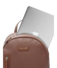 SPALDING TOURIST Mochila para PC de 15", en cuero Marr&oacute;n - Mochilas para port&aacute;til - 4