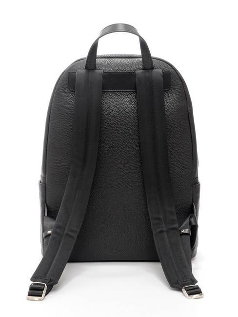 TOURIST Mochila para PC de 15", en cuero negro - Mochilas para port&aacute;til