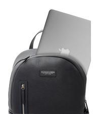 SPALDING TOURIST Mochila para PC de 15", en cuero negro - Mochilas para port&aacute;til - 4