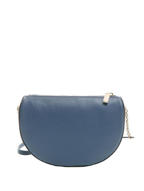 KALI Bolso bandolera de piel con bolsito ar&aacute;ndano - Bolsos Mujer