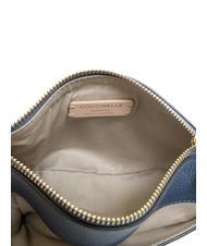 COCCINELLE KALI Bolso bandolera de piel con bolsito ar&aacute;ndano - Bolsos Mujer - 6