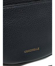 COCCINELLE KALI Bolso bandolera de piel con bolsito DARKBLUE - Bolsos Mujer - 6