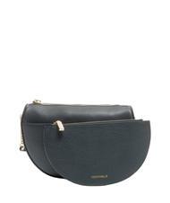 COCCINELLE KALI Bolso bandolera de piel con bolsito DARKBLUE - Bolsos Mujer - 3