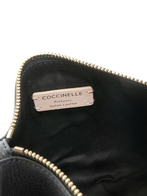 KALI Bolso bandolera de piel con bolsito DARKBLUE - Bolsos Mujer