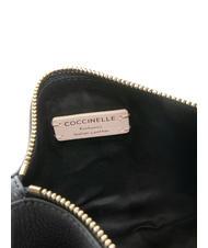 COCCINELLE KALI Bolso bandolera de piel con bolsito DARKBLUE - Bolsos Mujer - 7