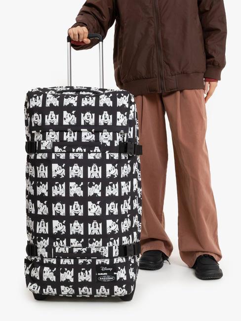 TRANSIT'R L x DISNEY 100 Carro de gran tama&ntilde;o caras de mickey - Trolley Semirr&iacute;gidos