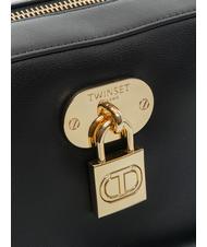 TWINSET T LOCK Bolsa de hombro negro - Bolsos Mujer - 3