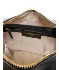 TWINSET T LOCK Bolsa de hombro negro - Bolsos Mujer - 5