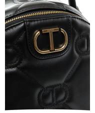 TWINSET LOGO QUILTED Mochila negro - Bolsos Mujer - 3