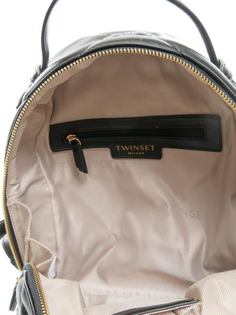 LOGO QUILTED Mochila negro - Bolsos Mujer