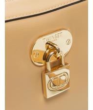 TWINSET T LOCK Bolsa de hombro marr&oacute;n nuez - Bolsos Mujer - 3
