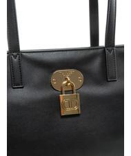 TWINSET T LOCK Bolsa de hombro negro - Bolsos Mujer - 3