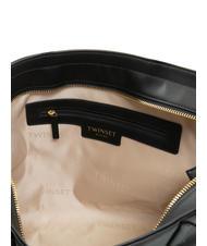 TWINSET T LOCK Bolsa de hombro negro - Bolsos Mujer - 5