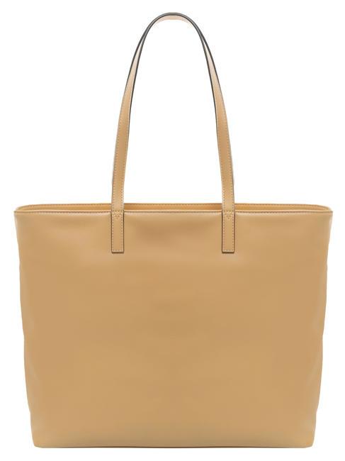 T LOCK Bolsa de hombro marrón nuez - Bolsos Mujer