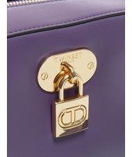 TWINSET T LOCK Bolsa de hombro Violeta - Bolsos Mujer - 3