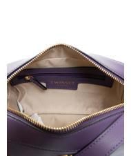 TWINSET T LOCK Bolsa de hombro Violeta - Bolsos Mujer - 5
