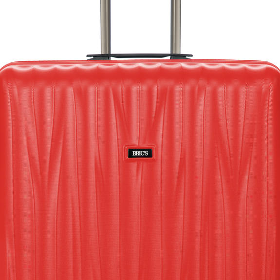CERVIA Set de trolley 3 cabinas+mediano+grande rojo - Set Trolley