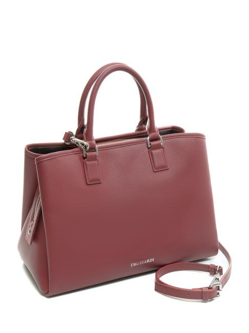 NEW IRIS Bolso de mano con bandolera rub&iacute; oscuro - Bolsos Mujer