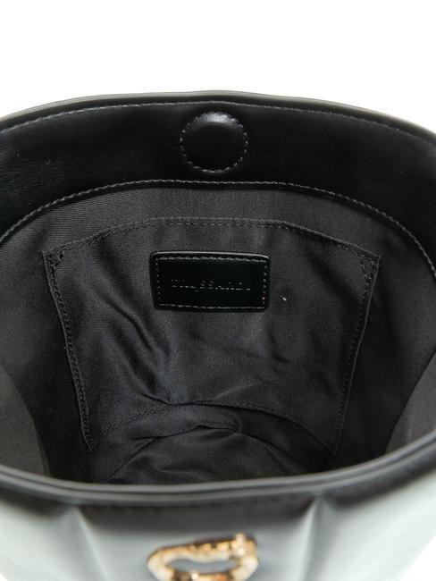 DUNE BUCKET Bolso tipo bombonera con bandolera NEGRO - Bolsos Mujer