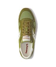 SAUCONY SHADOW ORIGINAL Zapatillas oliva/blanco - Zapatos unisex - 4