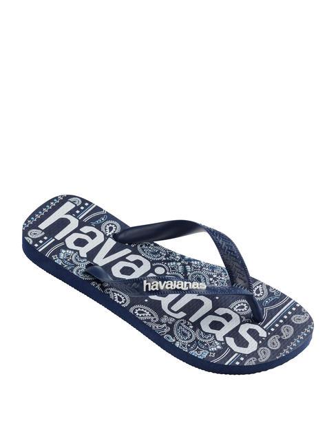 TOP LOGOMANIA FASHION Chanclas de goma navyblu - Zapatos unisex