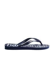 HAVAIANAS TOP LOGOMANIA FASHION Chanclas de goma navyblu - Zapatos unisex - 3