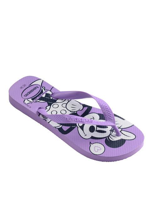 TOP DISNEY Chanclas de goma prisma morado - Zapatos Mujer