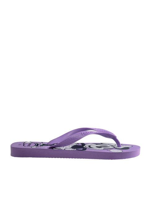 TOP DISNEY Chanclas de goma prisma morado - Zapatos Mujer