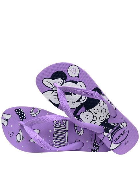 TOP DISNEY Chanclas de goma prisma morado - Zapatos Mujer