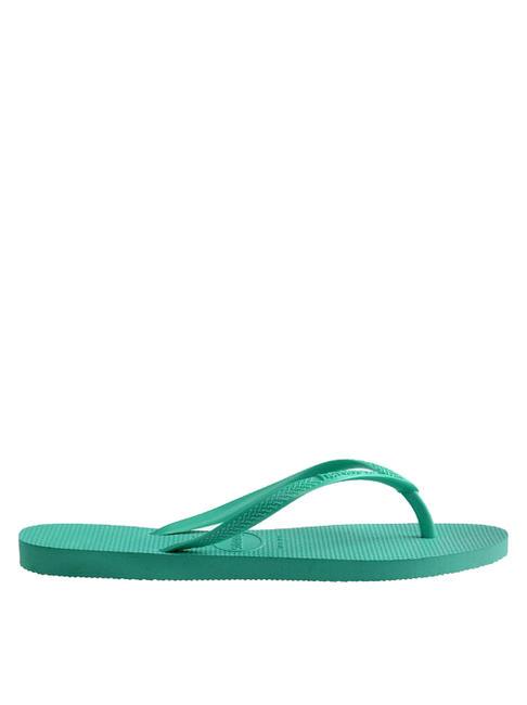 Chanclas SLIM verde virtual - Zapatos Mujer