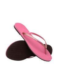 HAVAIANAS YOU GLITTER Chancletas rosa de terciopelo - Zapatos Mujer - 6