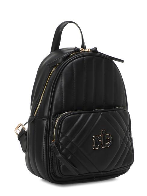 DEA Mochila con bolsillo negro - Bolsos Mujer
