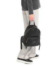 ROCCOBAROCCO DEA Mochila con bolsillo negro - Bolsos Mujer - 6