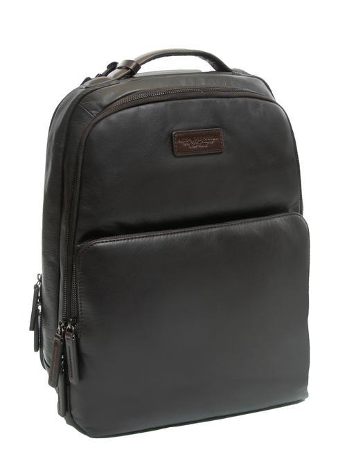 TECH LEATHER Mochila para port&aacute;til de 15,6", en piel testamoro - Mochilas para port&aacute;til