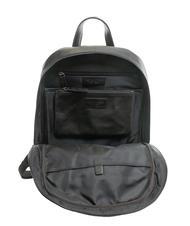 SPALDING TECH Mochila grande de piel negro - Mochilas para port&aacute;til - 4