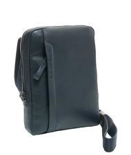 PIQUADRO PAN Monedero pequeño de piel azul - Bandoleras Hombre - 2