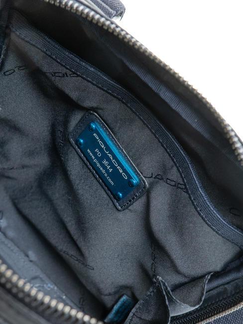 PAN Monedero pequeño de piel azul - Bandoleras Hombre