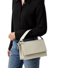 TRUSSARDI OBELIA Bolso de mano, con bandolera blanquecino - Bolsos Mujer - 6