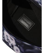 TRUSSARDI EVIN Bolsa de nailon ventilador.mapa de calor azul - Ri&ntilde;oneras - 4