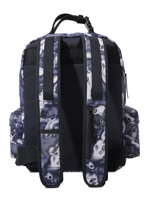 EVIN Mochila de nailon ventilador.mapa de calor azul - Mochilas Escuela & Tiempo Libre