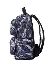 TRUSSARDI EVIN Mochila de nailon ventilador.mapa de calor azul - Mochilas Escuela & Tiempo Libre - 3