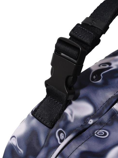 EVIN Mochila de nailon ventilador.mapa de calor azul - Mochilas Escuela & Tiempo Libre