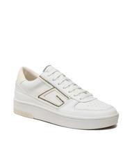 GUESS SILEA Zapatillas de piel Blanco Blanco - Zapatos Hombre - 2