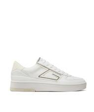 GUESS SILEA Zapatillas de piel Blanco Blanco - Zapatos Hombre - 3